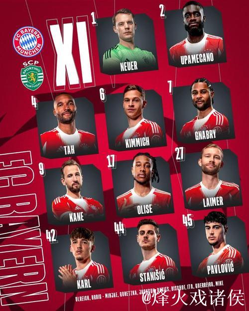 拜仁vs葡萄牙体育:凯恩领衔,奥利塞、格纳布里 拜仁vs葡萄牙体育:凯恩领衔,奥利塞、格纳布里